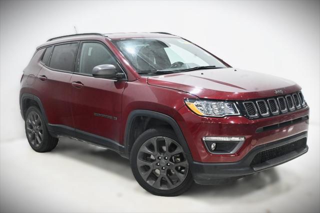 used 2021 Jeep Compass car, priced at $18,500