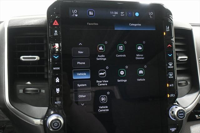 new 2025 Ram 1500 car, priced at $59,513