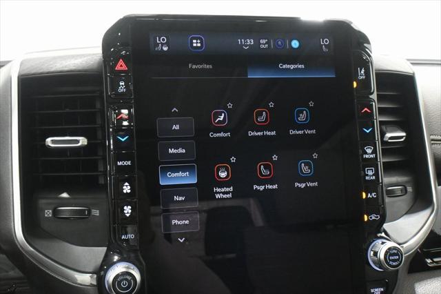 new 2025 Ram 1500 car, priced at $59,513
