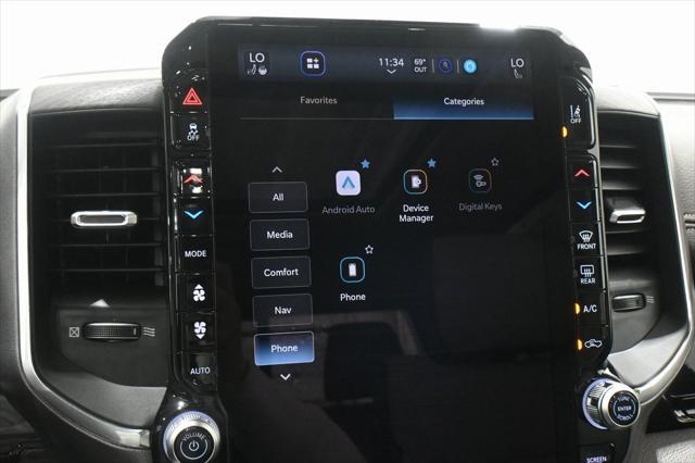new 2025 Ram 1500 car, priced at $59,513