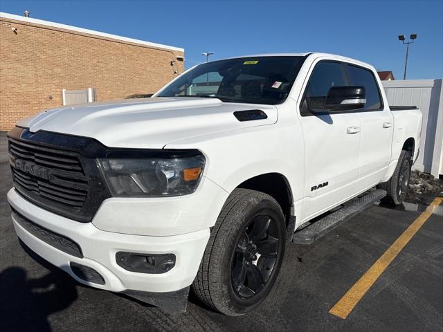 used 2021 Ram 1500 car, priced at $34,600