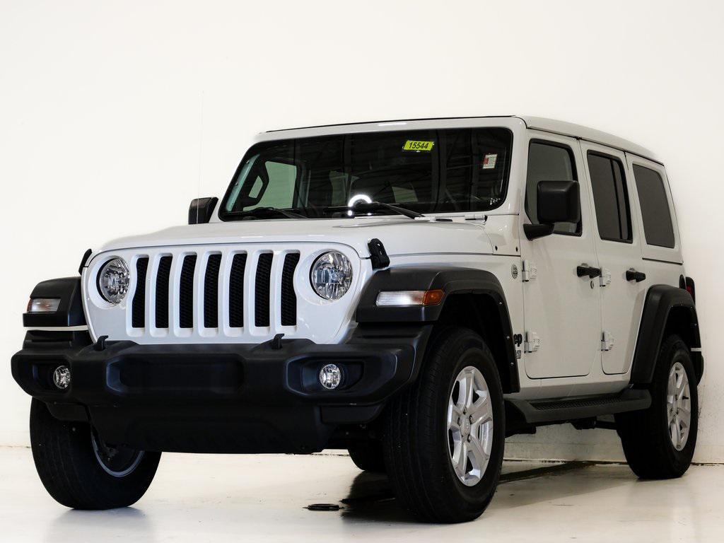 used 2021 Jeep Wrangler Unlimited car, priced at $28,700