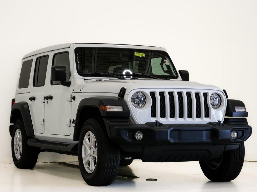 used 2021 Jeep Wrangler Unlimited car, priced at $28,700