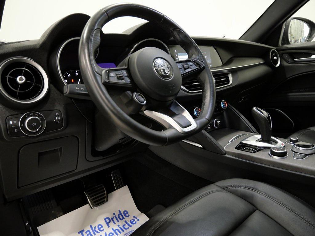 used 2023 Alfa Romeo Stelvio car, priced at $23,500