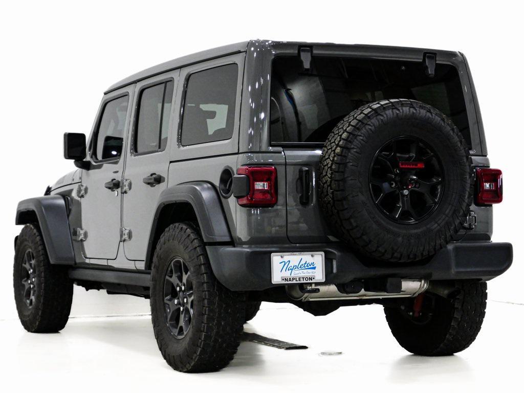 used 2022 Jeep Wrangler car, priced at $31,000