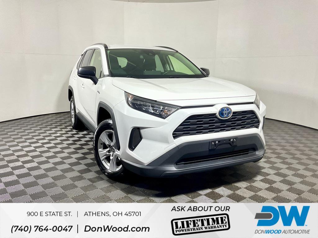 used 2021 Toyota RAV4 Hybrid car, priced at $22,000