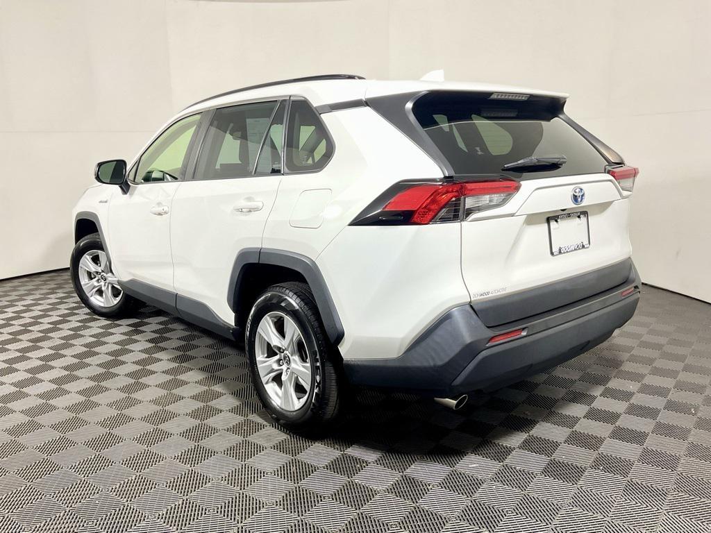 used 2021 Toyota RAV4 Hybrid car, priced at $22,000
