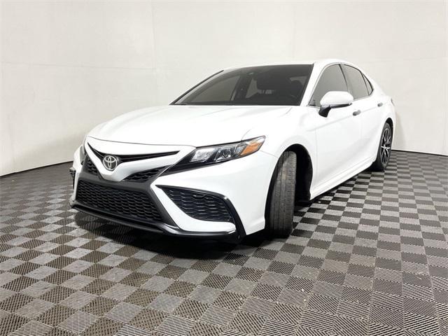 used 2021 Toyota Camry car, priced at $20,000