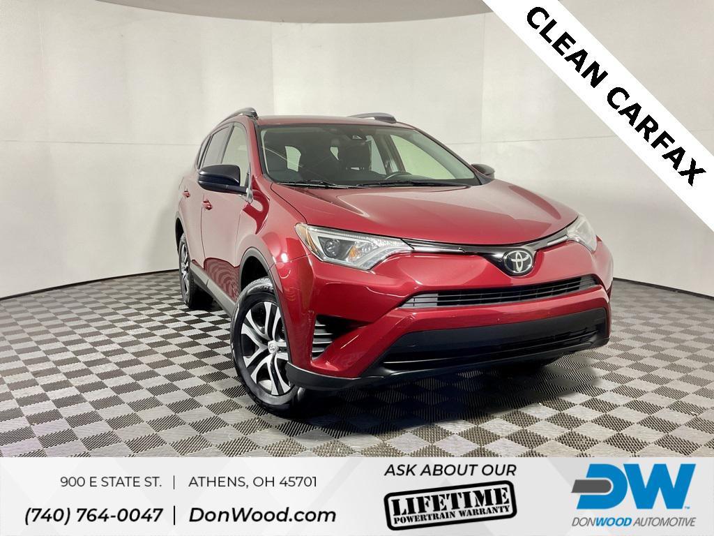 used 2018 Toyota RAV4 car, priced at $17,000