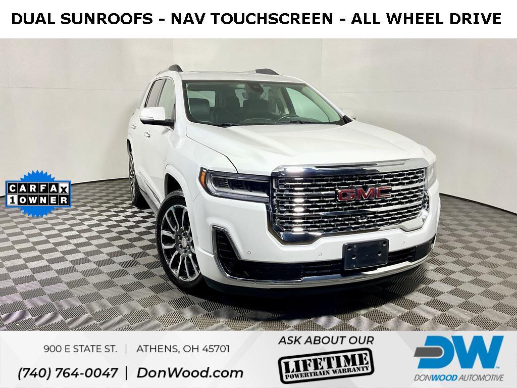 used 2020 GMC Acadia car, priced at $19,500