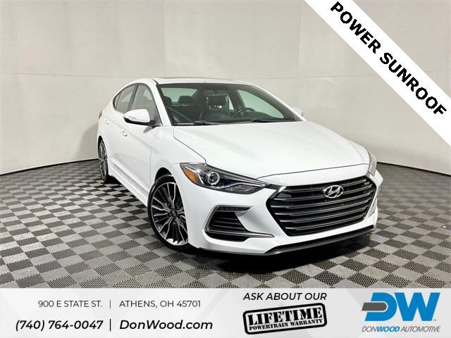 used 2018 Hyundai Elantra car, priced at $10,500