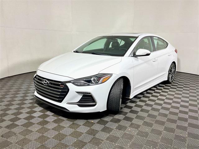 used 2018 Hyundai Elantra car, priced at $10,500