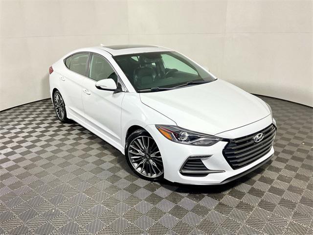 used 2018 Hyundai Elantra car, priced at $10,500