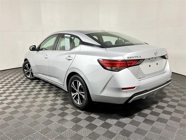 used 2021 Nissan Sentra car, priced at $15,000