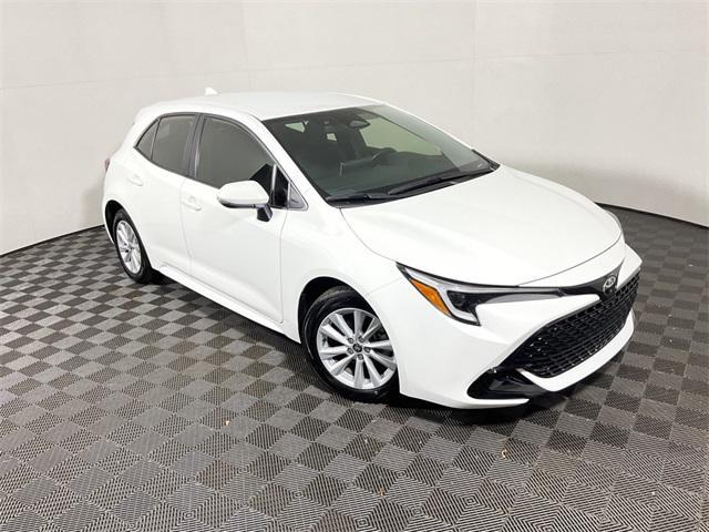used 2024 Toyota Corolla Hatchback car, priced at $22,500