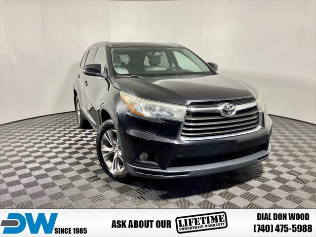 used 2015 Toyota Highlander car, priced at $12,000