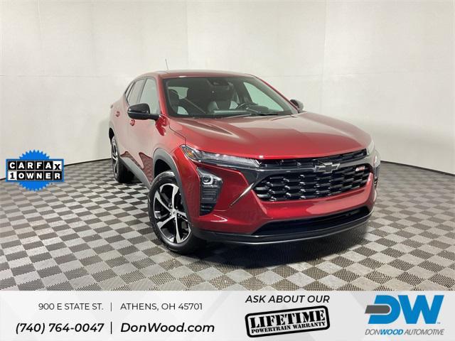 used 2024 Chevrolet Trax car, priced at $19,000