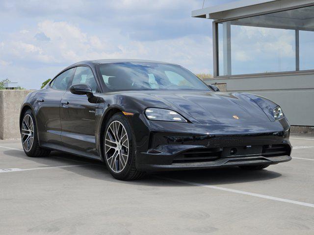 new 2025 Porsche Taycan car, priced at $128,345