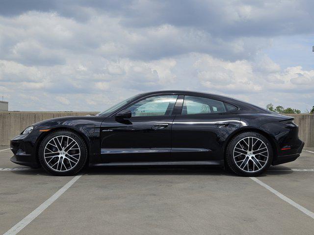 new 2025 Porsche Taycan car, priced at $128,345