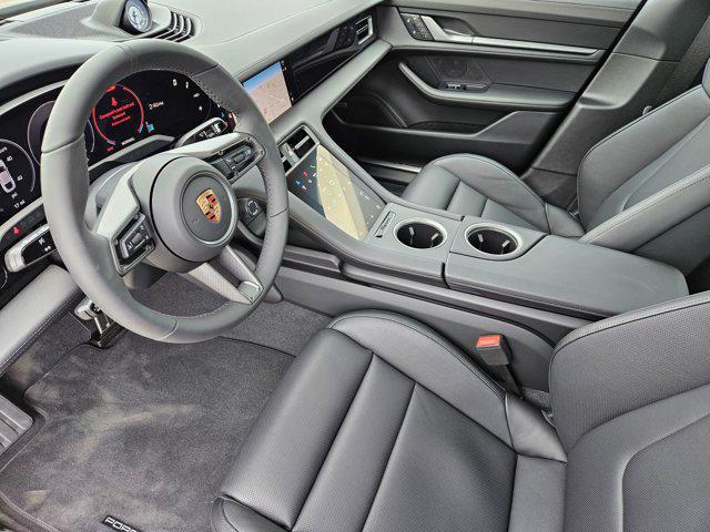 new 2025 Porsche Taycan car, priced at $128,345