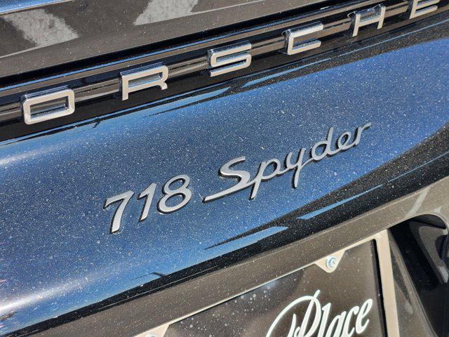 used 2023 Porsche 718 Spyder car, priced at $125,900