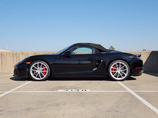 used 2023 Porsche 718 Spyder car, priced at $125,900