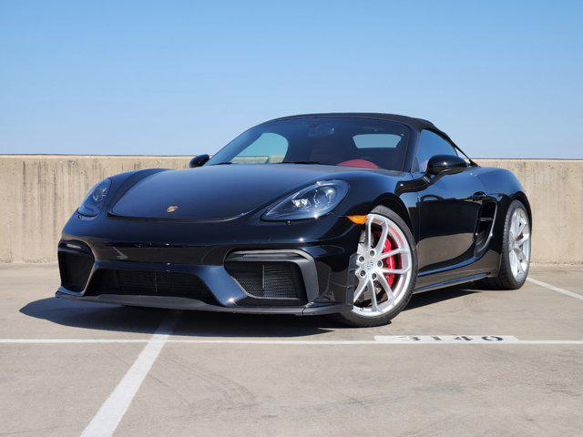 used 2023 Porsche 718 Spyder car, priced at $125,900