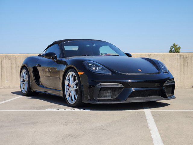 used 2023 Porsche 718 Spyder car, priced at $125,900