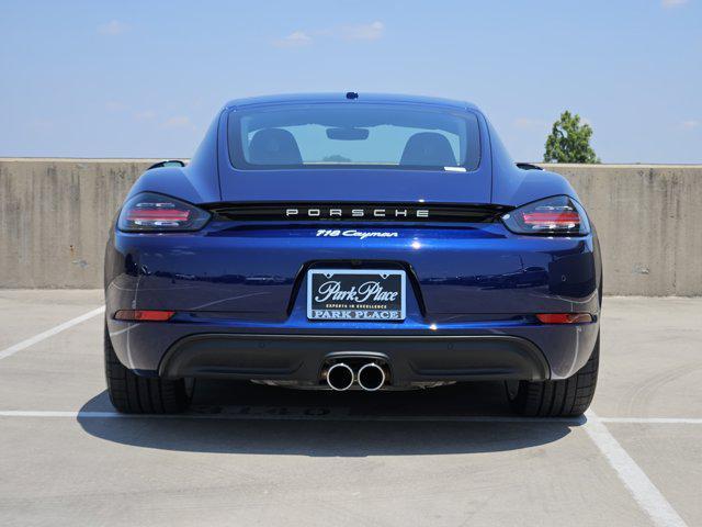 used 2024 Porsche 718 Cayman car, priced at $80,900