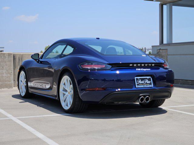 used 2024 Porsche 718 Cayman car, priced at $80,900