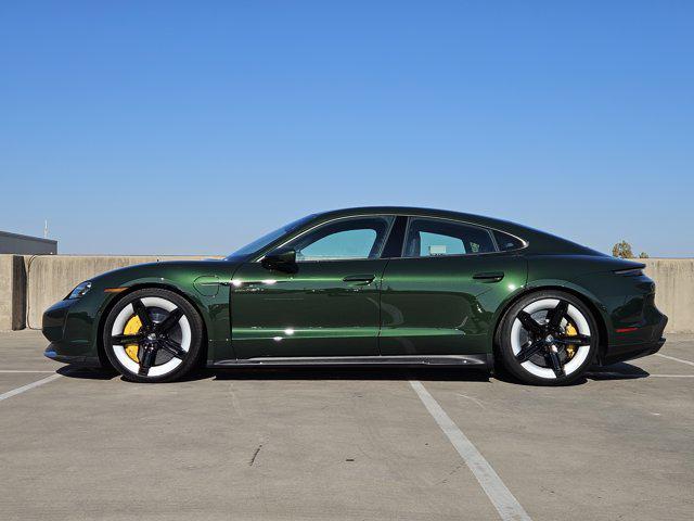 used 2025 Porsche Taycan car, priced at $172,895