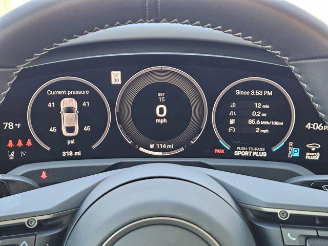 used 2025 Porsche Taycan car, priced at $172,895