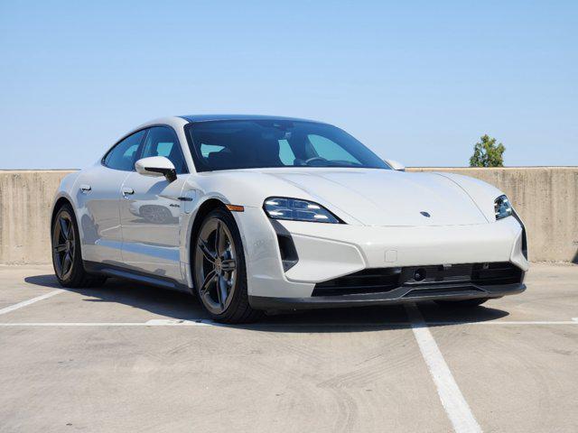 used 2025 Porsche Taycan car, priced at $184,900