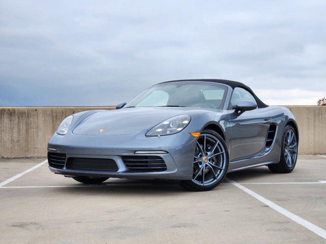 new 2025 Porsche 718 Boxster car, priced at $92,385