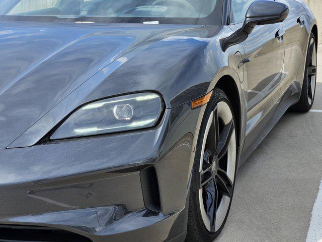 used 2025 Porsche Taycan car, priced at $120,900