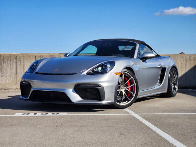 used 2021 Porsche 718 Spyder car, priced at $125,900