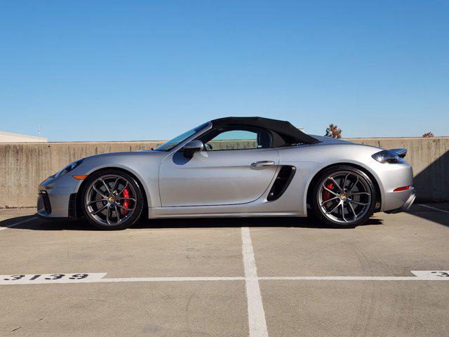 used 2021 Porsche 718 Spyder car, priced at $122,500