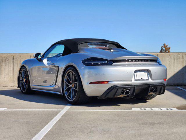 used 2021 Porsche 718 Spyder car, priced at $122,500