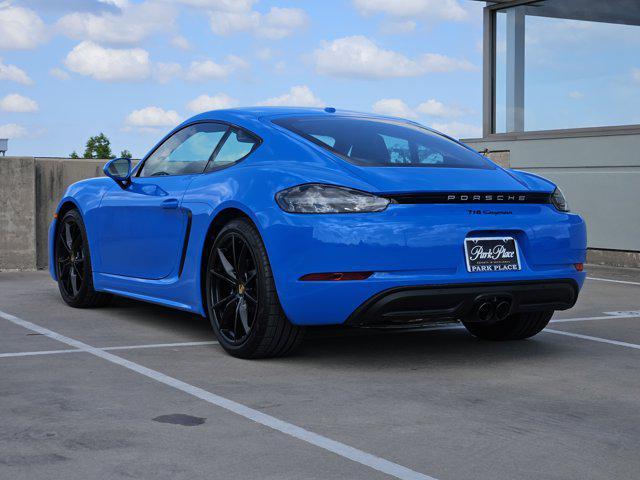 used 2025 Porsche 718 Cayman car, priced at $86,900