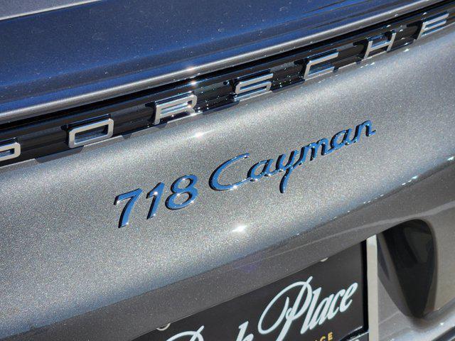 used 2025 Porsche 718 Cayman car, priced at $82,900