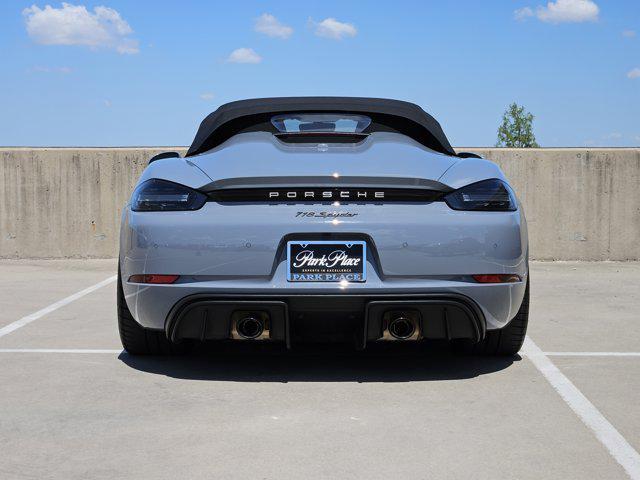 used 2023 Porsche 718 Spyder car, priced at $130,900