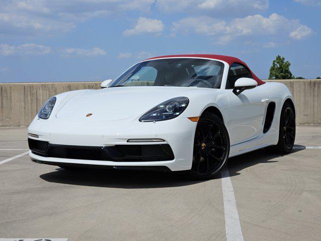new 2025 Porsche 718 Boxster car, priced at $96,615