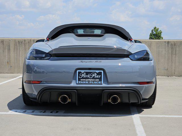 used 2024 Porsche 718 Spyder car, priced at $203,995