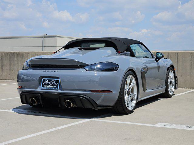 used 2024 Porsche 718 Spyder car, priced at $203,995