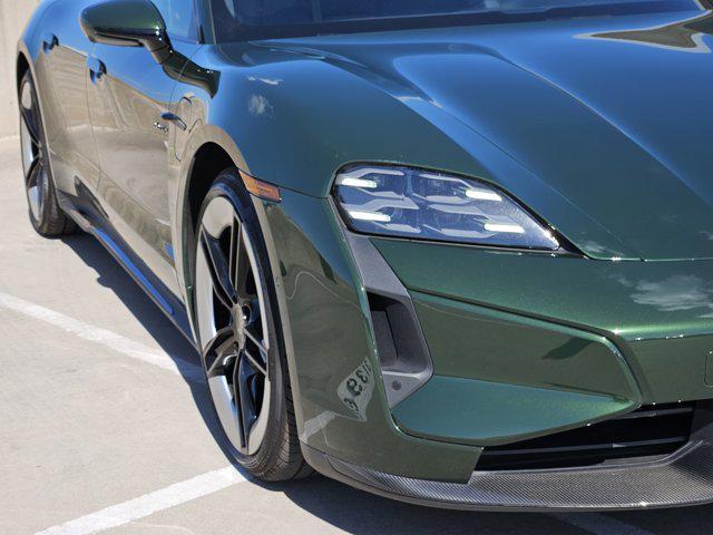 used 2025 Porsche Taycan car, priced at $199,900