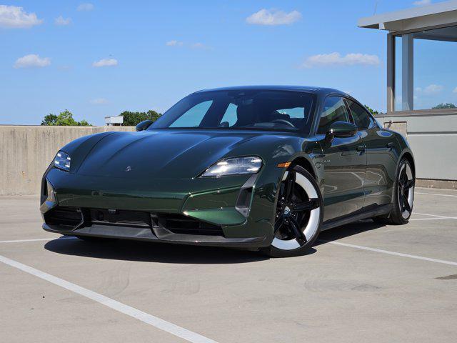 used 2025 Porsche Taycan car, priced at $199,900
