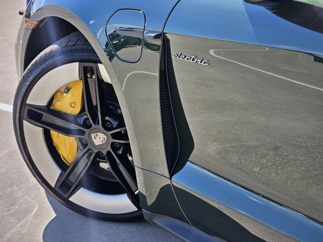 used 2025 Porsche Taycan car, priced at $199,900