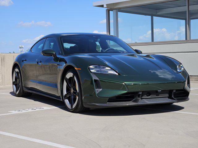 used 2025 Porsche Taycan car, priced at $199,900