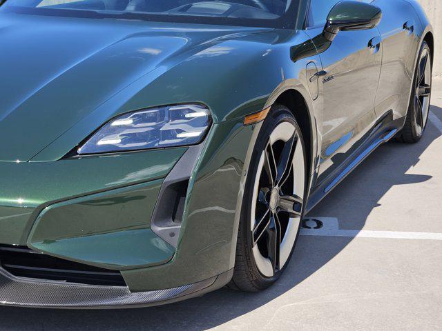used 2025 Porsche Taycan car, priced at $199,900