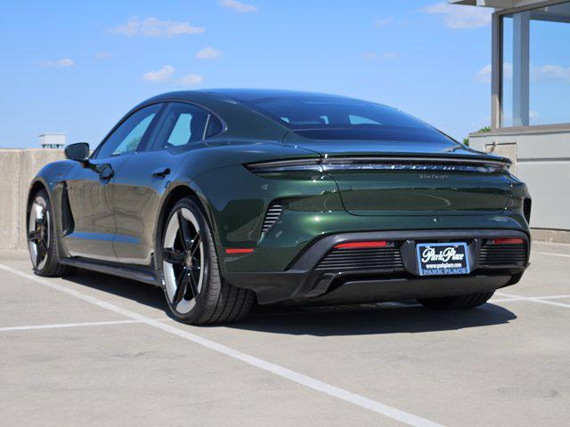 used 2025 Porsche Taycan car, priced at $199,900